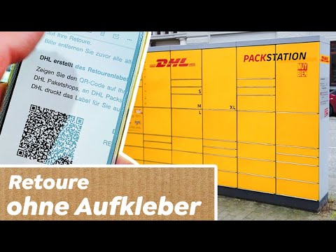 Retoure an Packstation mit QR-Code (mobiler Paketschein ohne Drucker)