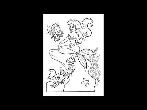 Livre disque, la Petite Sirène racontée par Nathalie Baye 2/2