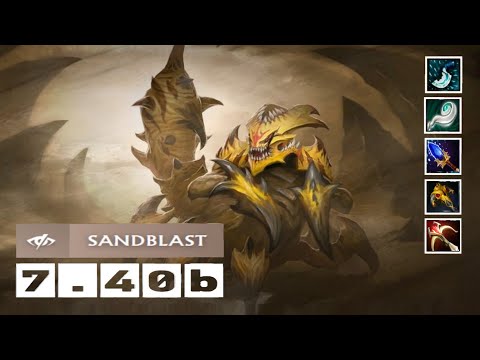 [DOTA 2] SANDKING [OFFLANE] [7.40b] [7400mmr]