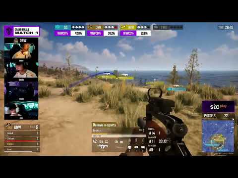 Inonix | 1v3 | DNW vs NAVI | PUBG Global Series 2 |