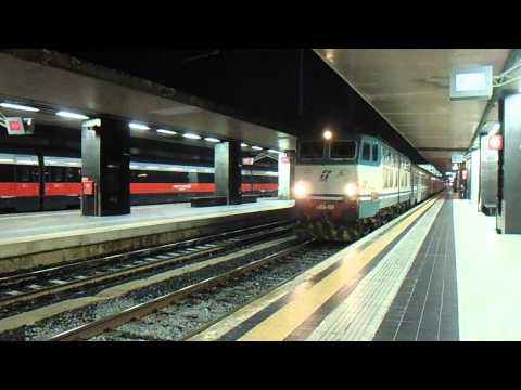 E656.009 in partenza con l' ICN 1955 Roma Termini - Siracusa/Palermo Centrale