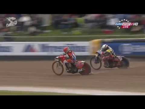 Emil Sayfutdinov vs Greg Hancock.Speedway Swedish Elitserien 2015.Elit Vetlanda-Piraterna Motala.