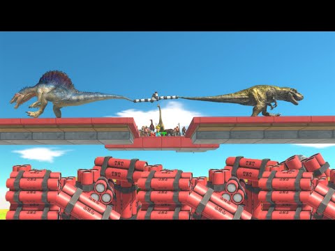 TUG of WAR TNT - Animal Revolt Battle Simulator