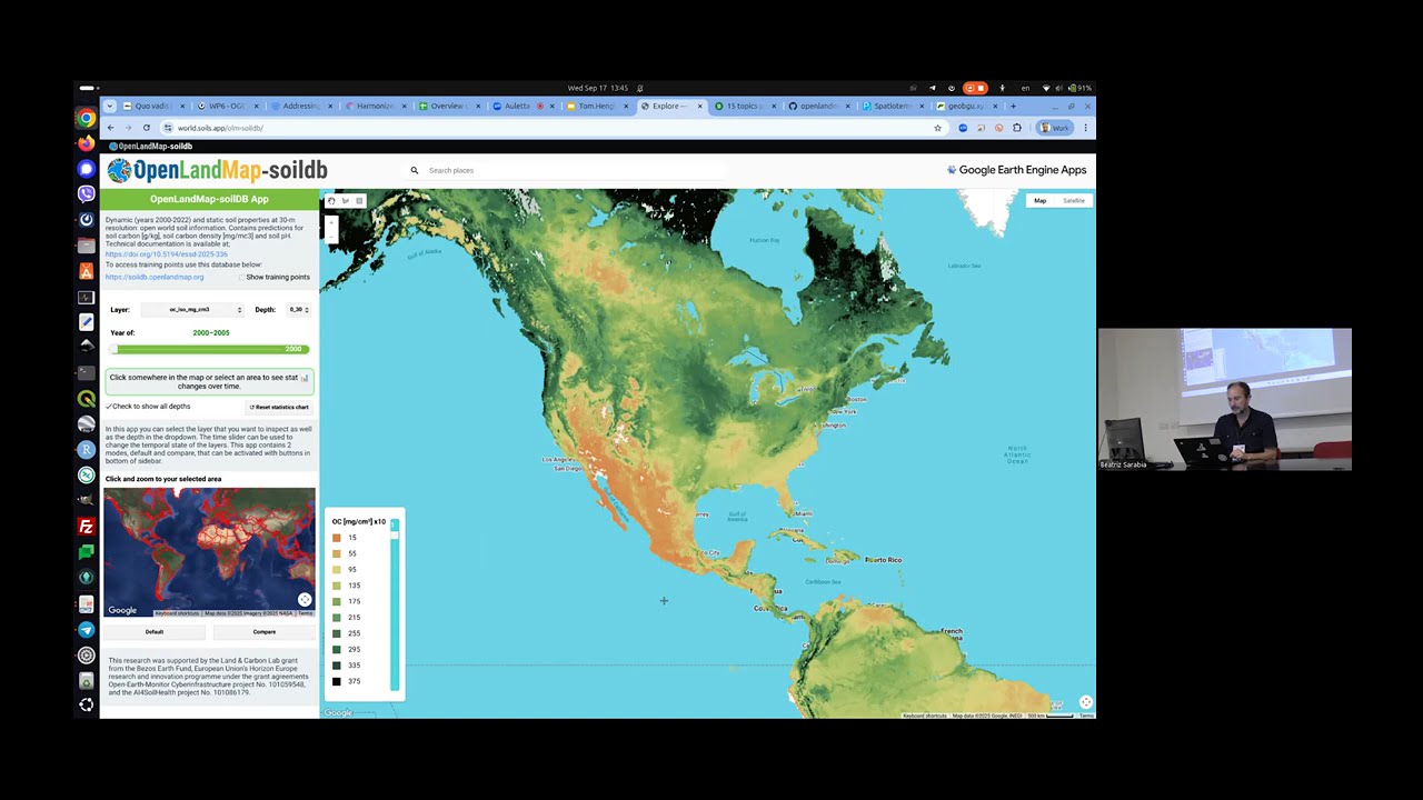 Tom Hengl: OpenLandMap-soildb global dynamic soil data tutorial