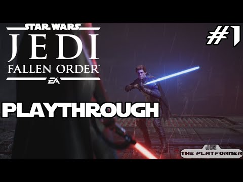 THIS IS SICK! Star Wars Jedi: Fallen Order Gameplay Walkthrough / Playthrough / Let's Play Part 1
