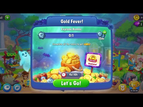 @Fishdom Buy Diamonds with Discount 20%, Atlantis Cup Stage 33. Gold Fever Event Started.