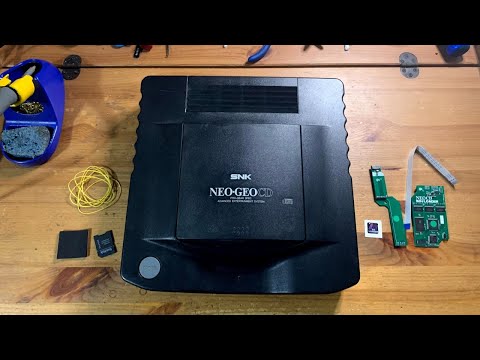 Neo SD Loader - the Neo Geo CD optical disc emulator install! Play NGCD games from an SD card!!