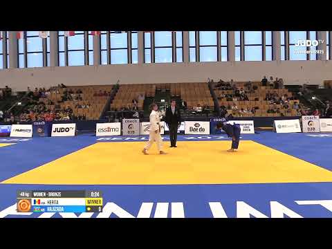48KG HERTA Gabriela MDA - HAJIZADA Nurana AZE 77  🔴 BERLIN Cadet European Cup 2025