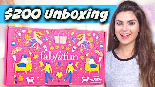 $200 UNBOXING?! FabFitFun FALL 2018