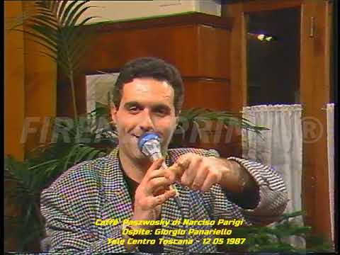 Caffè Paszkowsky  di Narciso Parigi ospite Giorgio Panariello TCT 1987
