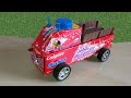 HOW TO MAKE A TRUCK COLGATE TRUCK DIY TOYS