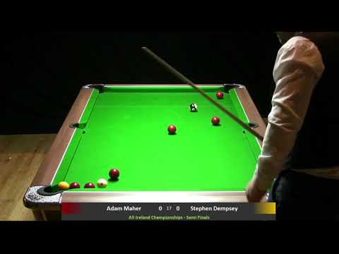 Festival of Pool - Mens Senior - Semi Final - Adam Maher v Stephen Dempsey