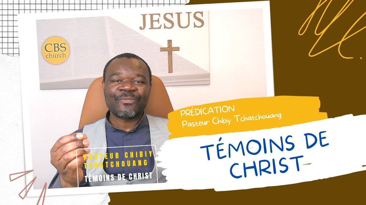 PRÉDICATION - TÉMOINS DE L'ÉVANGILE. Te servir de ton témoignage pour évangeliser!