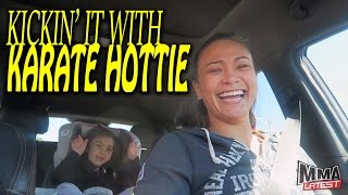 #6 - Car Dancing & Talking Diets | Kickin' it with Karate Hottie