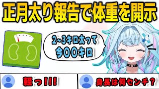 正月太りを報告ついでに体重をあっさり教えてしまうすうちゃん【⽔宮枢/FLOWGLOW/ホロライブ/切り抜き】