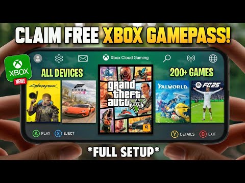 🤯 Claim XBOX GamePass for FREE! - Play High-End PC Games On Any Mobile (Discord Quest Xbox)