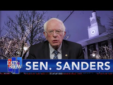 參議員伯尼-桑德斯向共和黨選民發出了團結的資訊。"讓我們一起努力" (Sen. Bernie Sanders Offers A Message Of Unity To Republican Voters: "Let Us Work Together")