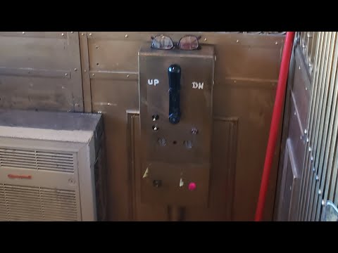 HISTORIC 1912 Manually Controlled Otis Traction Elevator at 130 E Kiowa St. in Colorado Springs, CO