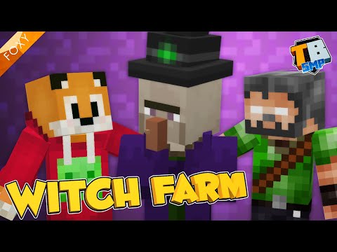 WITCH FARM EXPLOSION! Watch FoxyNoTail dominate in Truly Bedrock Season SMP [5]