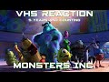 2001 VHS VHS REACTION Monsters Inc