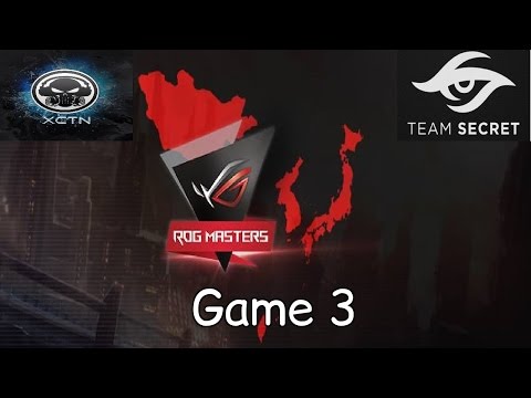Execration vs Secret - Game 3 - ROG MASTERS - Grand Final - Highlights