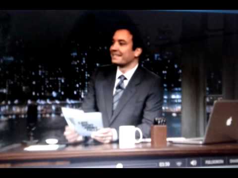 Jimmy Fallon reads my tweet