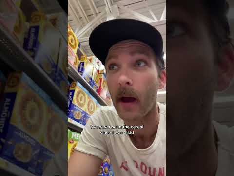 What I think about at the grocery store when I’m not making music #cereal #groceryshopping