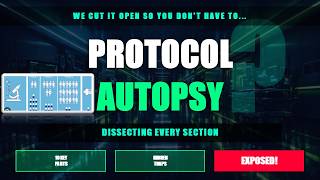 Anatomy of a Protocol — Key Sections