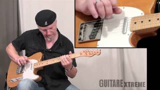 Fred Chapellier Blues Guitar Lesson - Guitare Xtreme Magazine #54