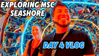 MSC SeaShore Sea Day Vlog | Hiding Ducks, Good Eats & Le Cabaret Rouge