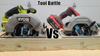 Craftsman V20 Brushless Vs Ryobi 18V One+ HP Brushless 7-1/4