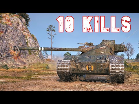World of Tanks Bat.-Châtillon 25 t - 10 Kills