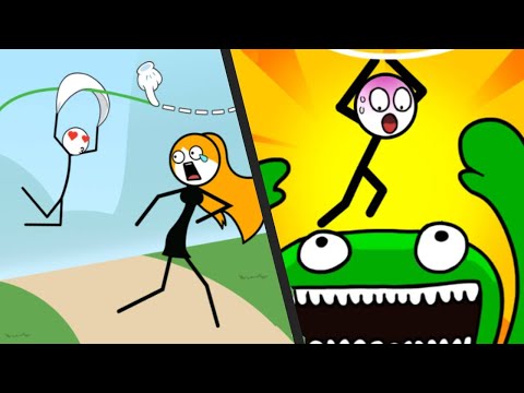 DRAW FLY vs FLY PUZZLE - All levels STICKMAN Puzzle Satisfying Double Gamepla yAndroid APK