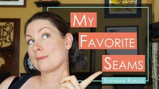 sewing french seams / plus bra drama