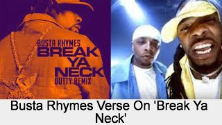 Busta Rhymes┃Break Ya Neck, lyrics┃Rhymes Highlighted, Lyrics