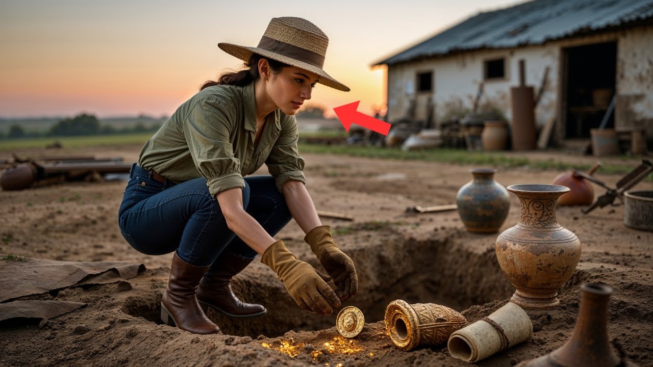Simple Woman Inherits Worthless Land—Discovers Ancient Artifacts Worth Millions Overnight