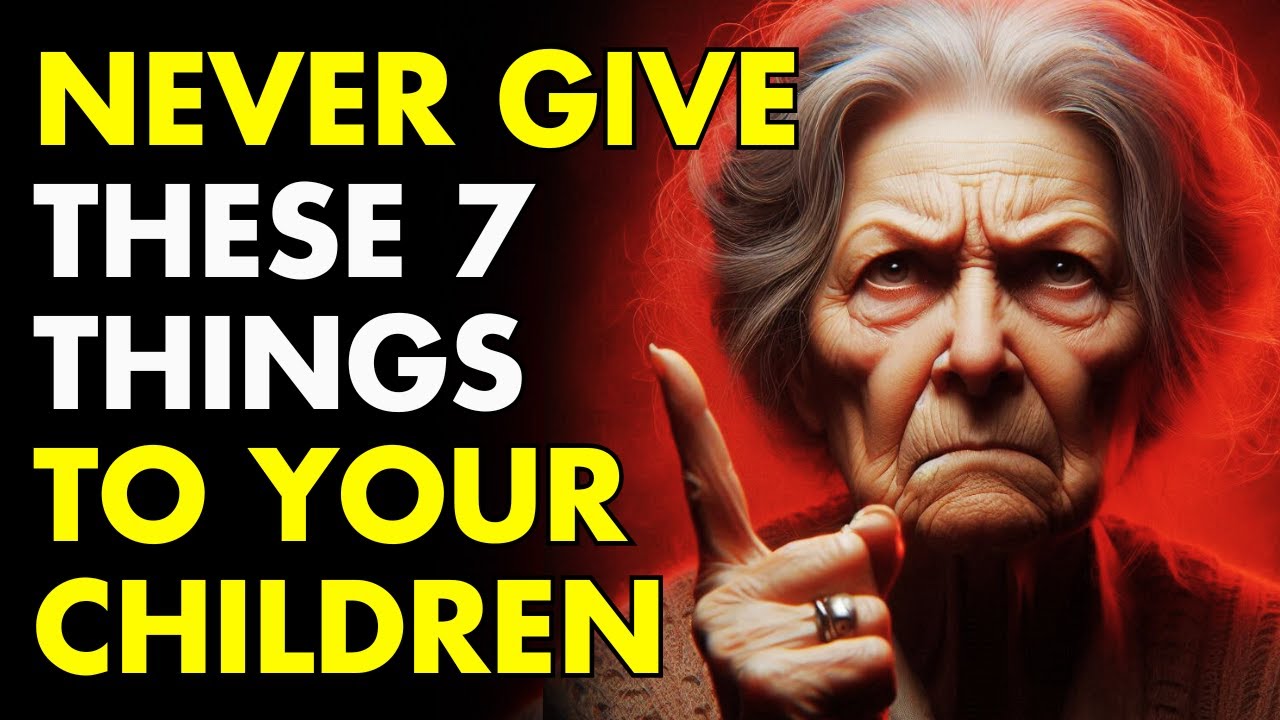 7 Things You Should NEVER Give Your Children - Wisdom for Living | STOICISM