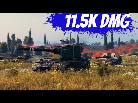 FV4005 Stage II - 8 Kills 11.5K Damage - Abbey