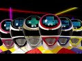 Denji Sentai Megaranger против Power Rangers In Space Henshin Morph