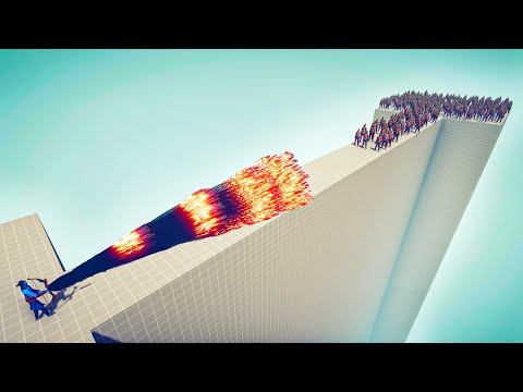 CAN 100x MUTANT ZOMBIE CROSS THE BRIDGE? - Totally Accurate Battle Simulator TABS