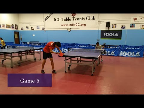 Om Narvekar (1436) vs Advik Pradhan (1206) at ICC TT League on 4-16-2022