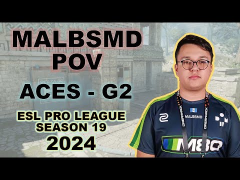 POV: malbsMd Crazy ACE - 1v3 Clutch | M80 Vs G2 | ESL Pro League Season 19