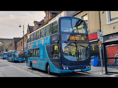 STILL GOING IN SERVICE: Route 22 | LF52UPN/7413 - Arriva North East: Volvo B7TL/Gemini 1