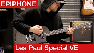 Video thumbnail for Epiphone Les Paul Special VE + Marshall MG15 Sound TEST by Guitarman Guitar Gear Demos