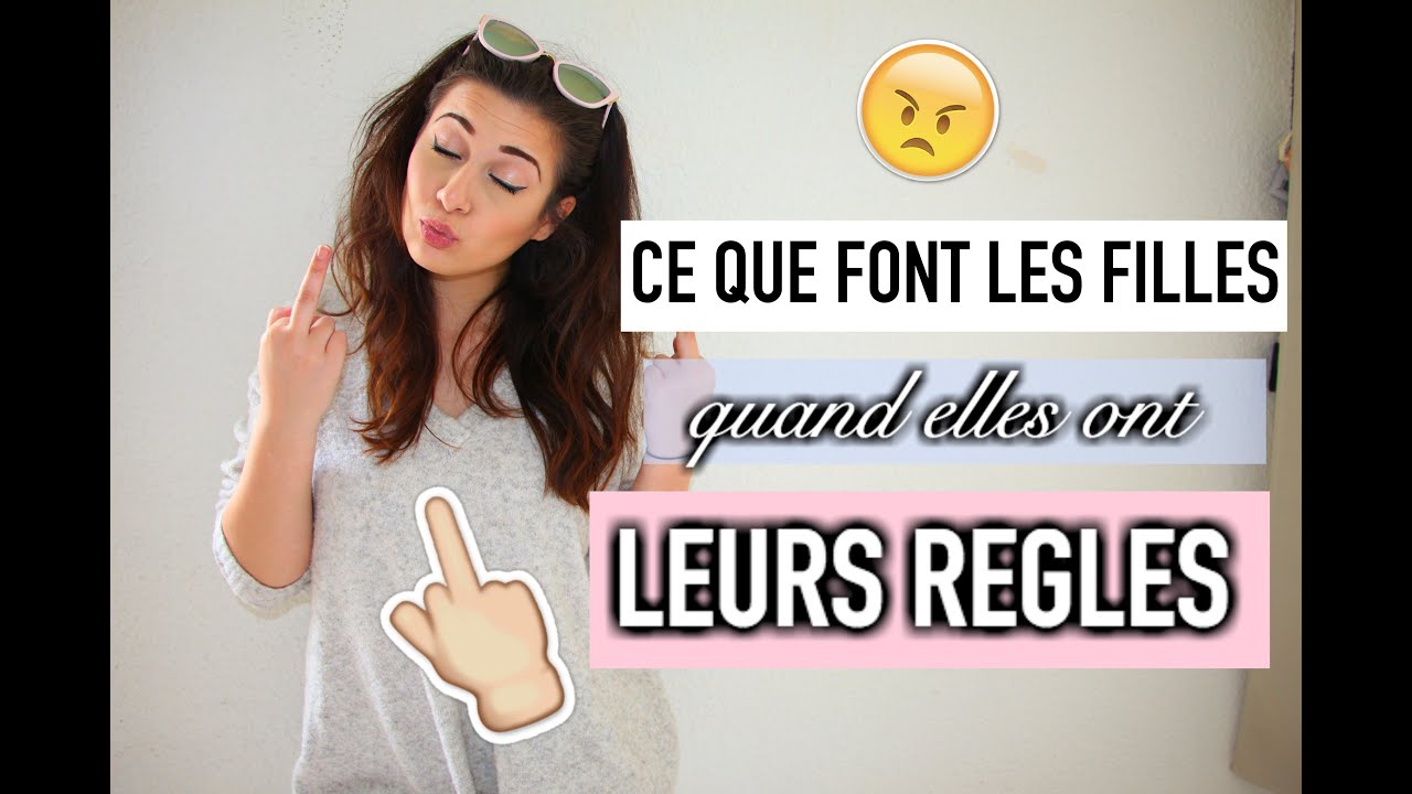 Ce que font les filles quand elles ont LEURS REGLES ! - Horia