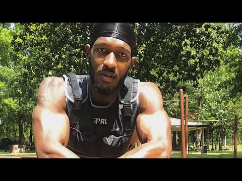 On The Come Up Ep.06 | Full Body Workout Weight Vest 20lb🔥💪🏾