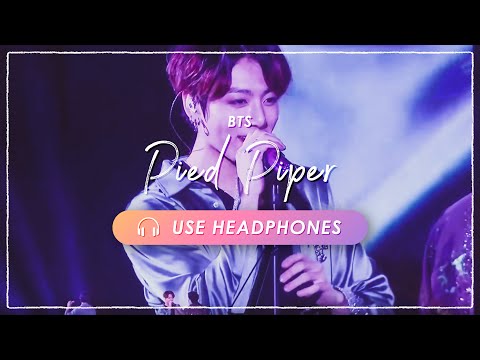 [8D + LIVE] BTS - Pied Piper｜CONCERT EFFECT???? [USE HEADPHONES] ????