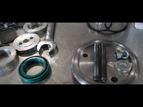 Installing John Deere 4045 Main Seals