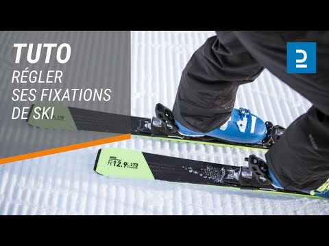 comment regler c'est fixation de snowboard