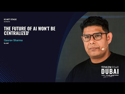 The Future of AI Won’t Be Centralized  - TOKEN2049 Dubai 2025